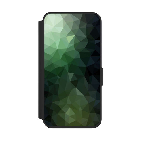 Samsung Galaxy S24 NIVOflip Polygonal Mosaic Green