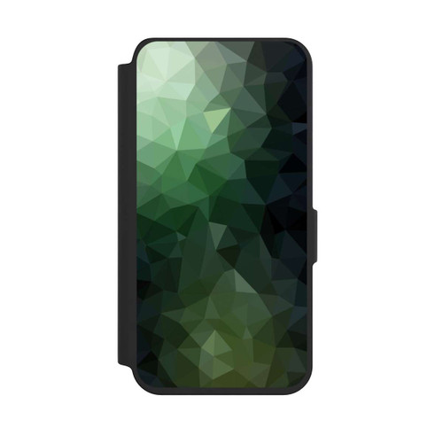 Samsung Galaxy S24 NIVOflip Polygonal Mosaic Green