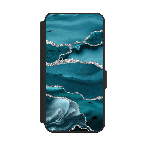 Samsung Galaxy S24 NIVOflip Gletscher Eis Marmor