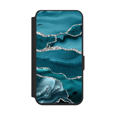 Samsung Galaxy S24 NIVOflip Gletscher Eis Marmor