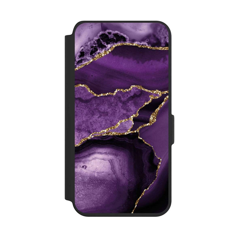 Galaxy S24 NIVOflip Lila Marmor Landschaft