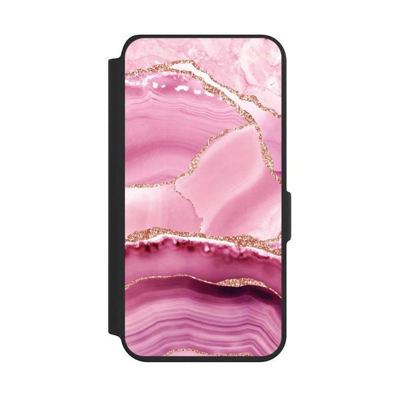 Galaxy S24 NIVOflip Meerjungfrauen Pink Marmor