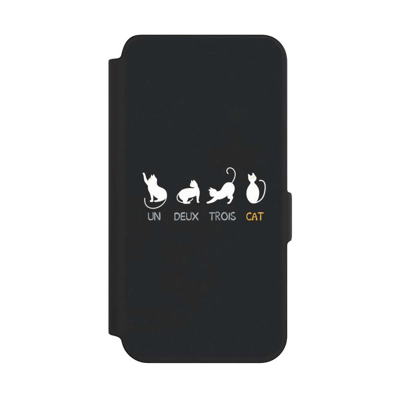 Galaxy S24 NIVOflip Un Deux Trois Cat