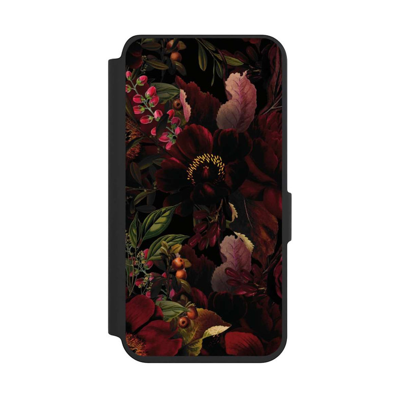 Galaxy S24 NIVOflip Dunkle Blumenwiese