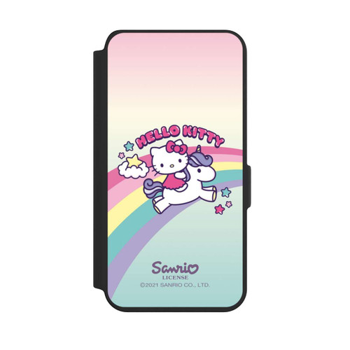 Samsung Galaxy S24 NIVOflip Hello Kitty Regenbogen 