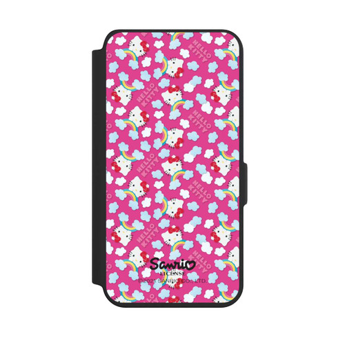 Samsung Galaxy S24 NIVOflip Hello Kitty Regenbogenmuster