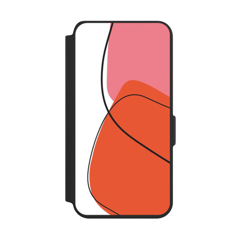 Samsung Galaxy S24 NIVOflip Meine orangefarbene Kunst