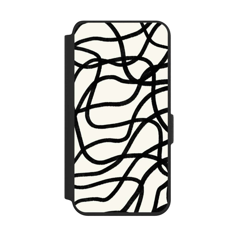 Galaxy S24 NIVOflip Lignes noires