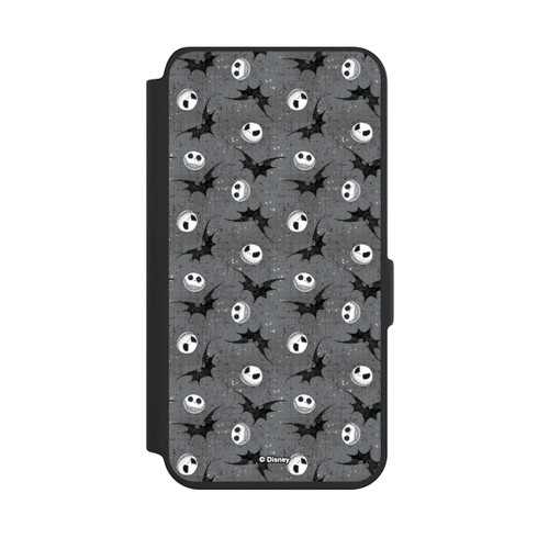 Samsung Galaxy S24 NIVOflip Jack Grey Pattern Tim Burtons Nightmare before Christmas