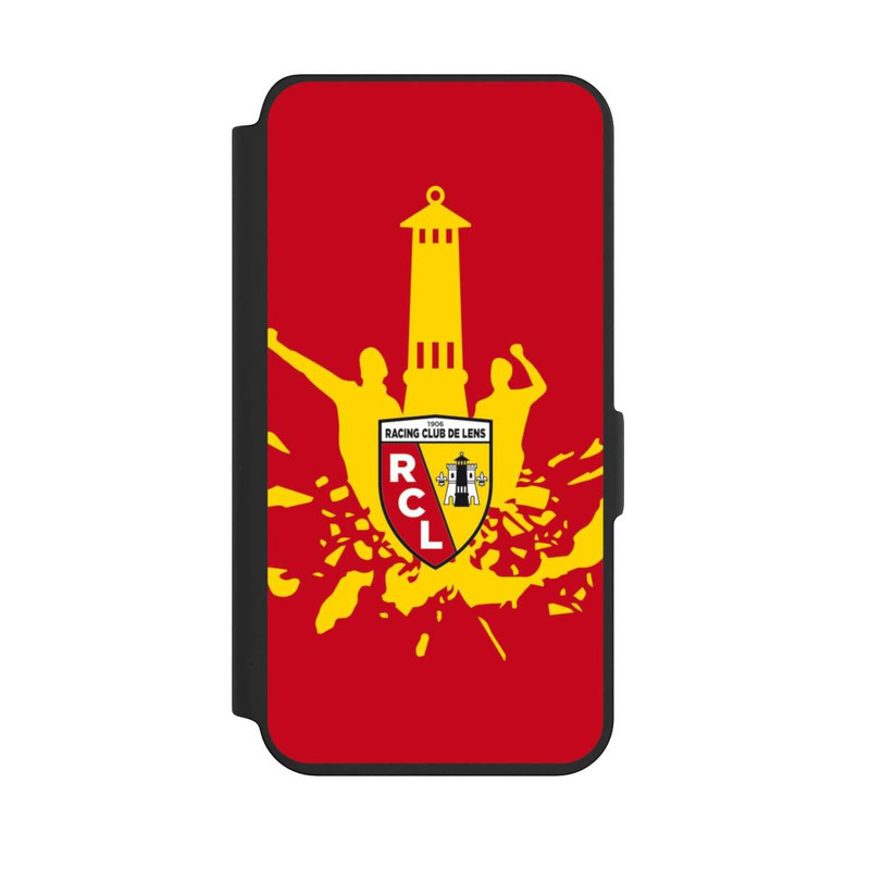 Galaxy S24 NIVOflip Tour RCL jaune sur rouge