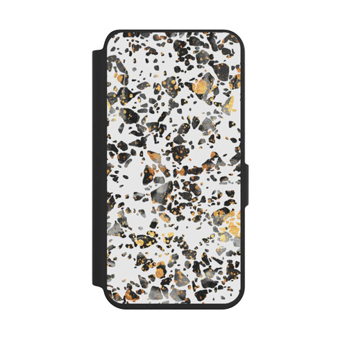 Samsung Galaxy S24 NIVOflip Gold Speckled Terrazzo