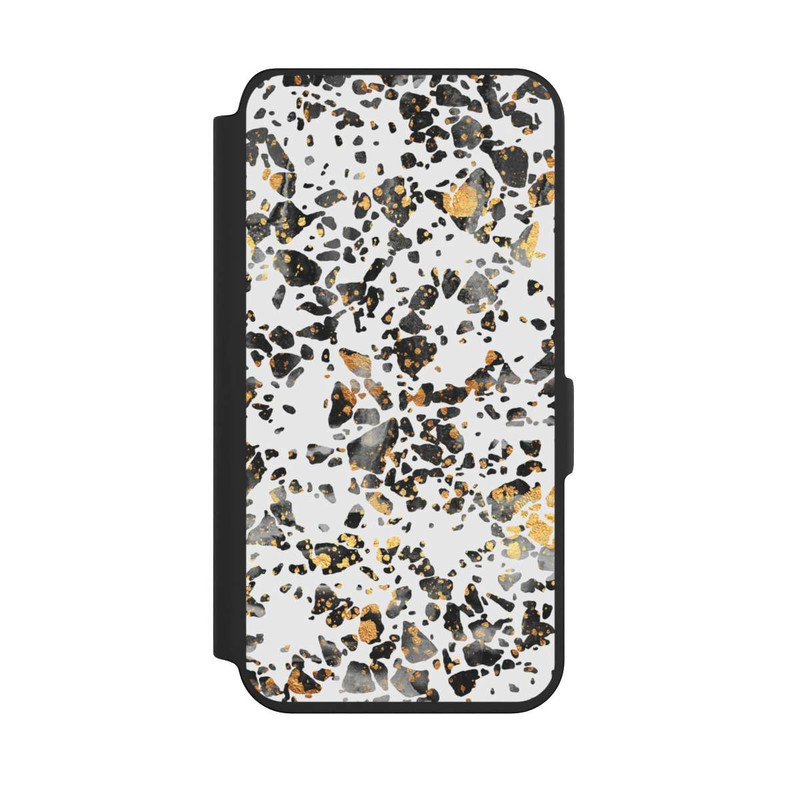 Galaxy S24 NIVOflip Gold Speckled Terrazzo