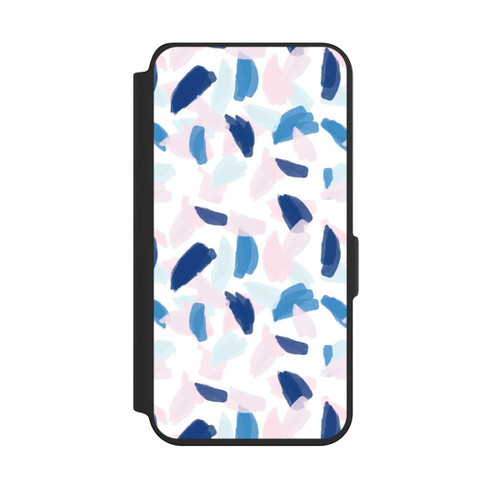 Samsung Galaxy S24 NIVOflip Peinture bleue et rose