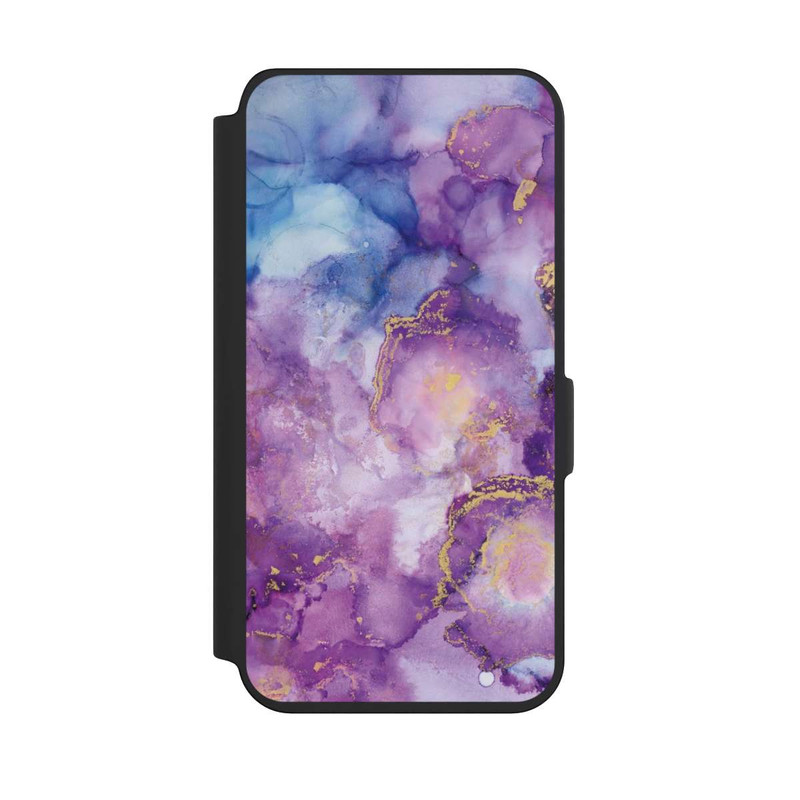 Galaxy S24 NIVOflip Encre tourbillonnante violette