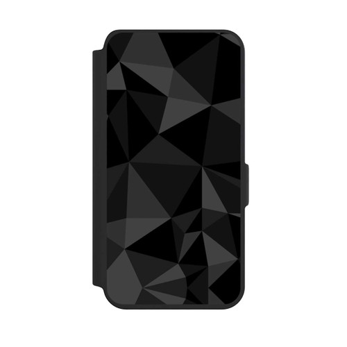 Samsung Galaxy S24 NIVOflip Polygonmuster schwarz