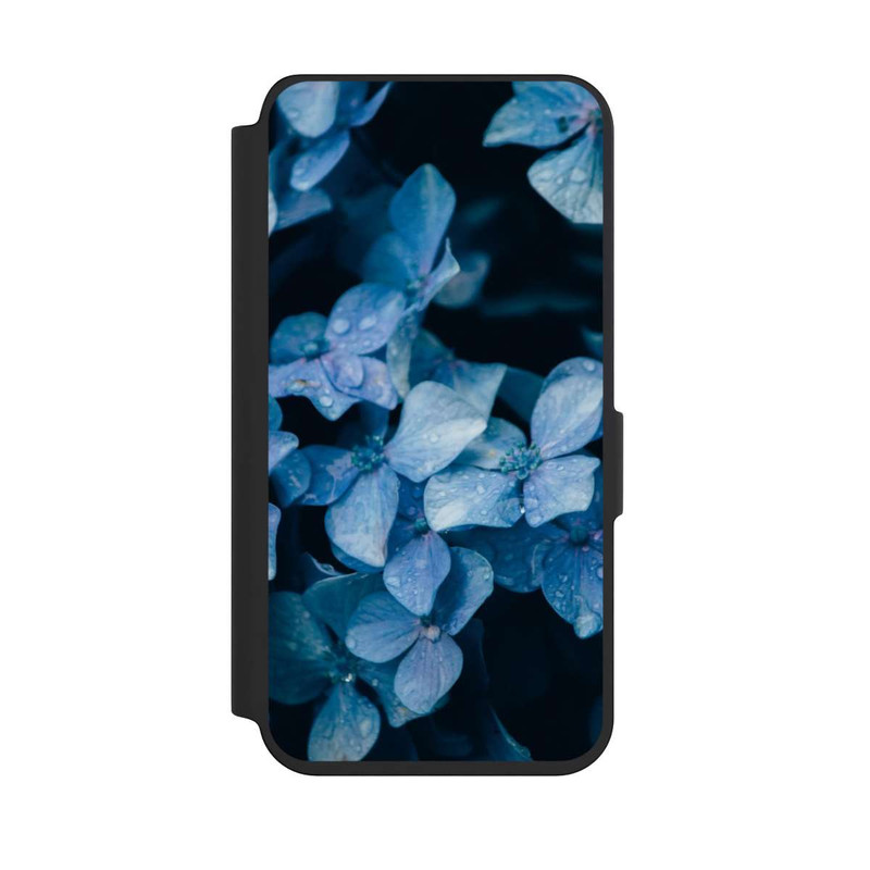 Galaxy S24 NIVOflip Blaue Blüten