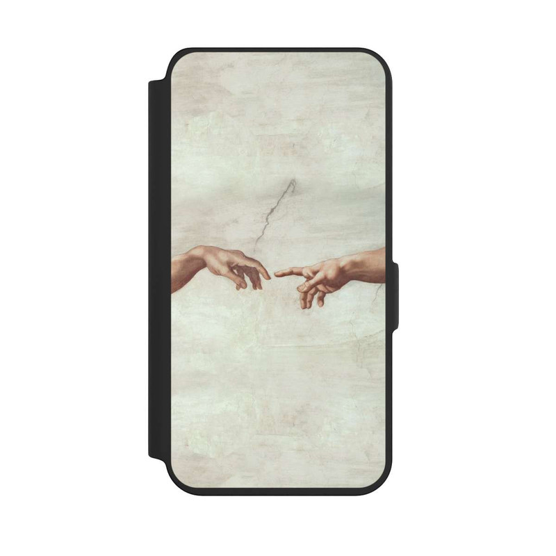 Galaxy S24 NIVOflip Die Hände von Gott und Adam von Michelangelo Buonarroti