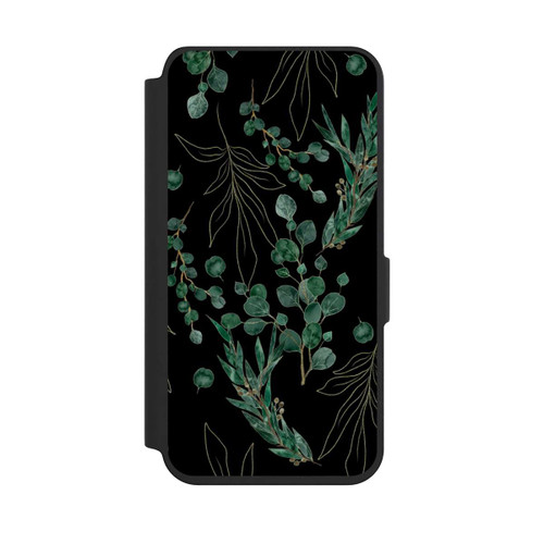 Samsung Galaxy S24 NIVOflip Eucalyptus Leaves black