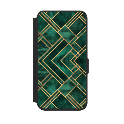 Samsung Galaxy S24 NIVOflip Grüne Blöcke