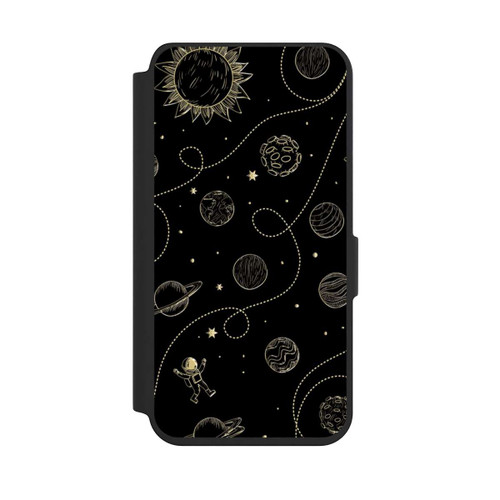 Samsung Galaxy S24 NIVOflip Planeten Gold