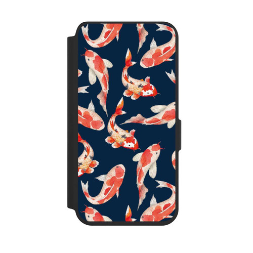 Samsung Galaxy S24 NIVOflip Coral Fish on Blue Background