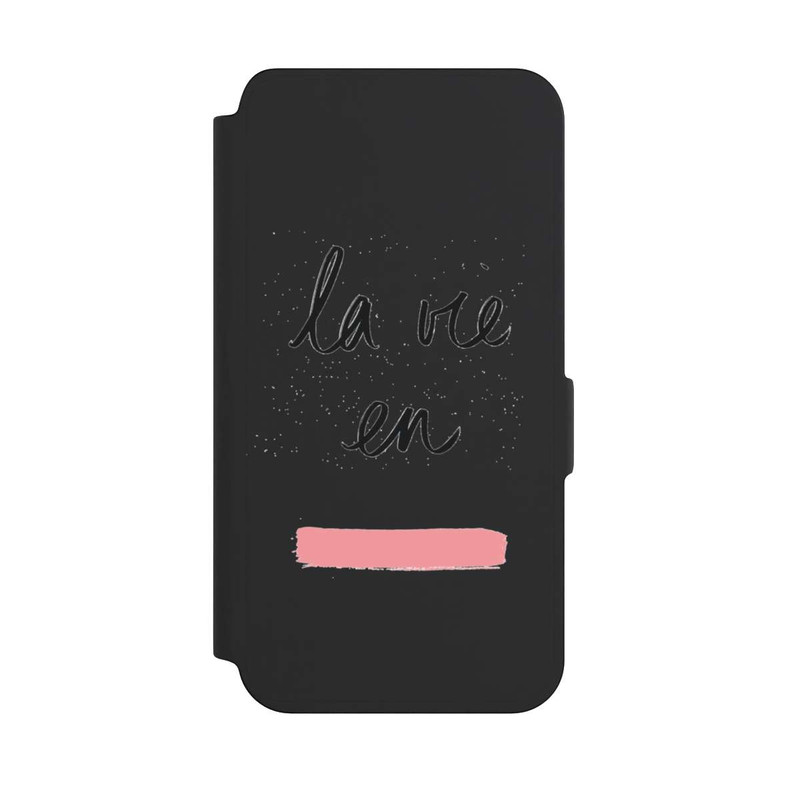 Galaxy S24 NIVOflip La vie en Rosa Transparent