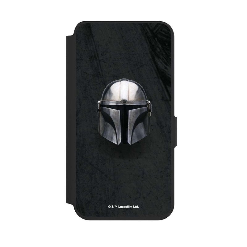 Galaxy S24 NIVOflip Schwarzer Mandalorianer Helm