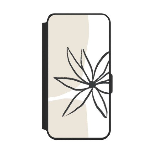 Samsung Galaxy S24 NIVOflip Fleur et crème