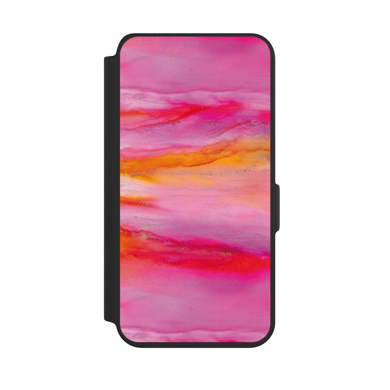 Galaxy S24 NIVOflip Encre Rose Vif