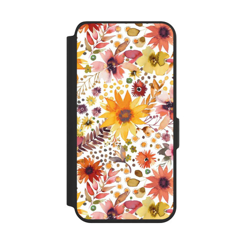 Samsung Galaxy S24 NIVOflip Blumenaquarellblüten