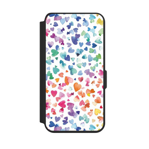 Samsung Galaxy S24 NIVOflip Liebesherzen aquarell