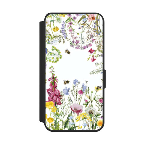 Samsung Galaxy S24 NIVOflip Cadre de fleurs sauvages des prés d'été