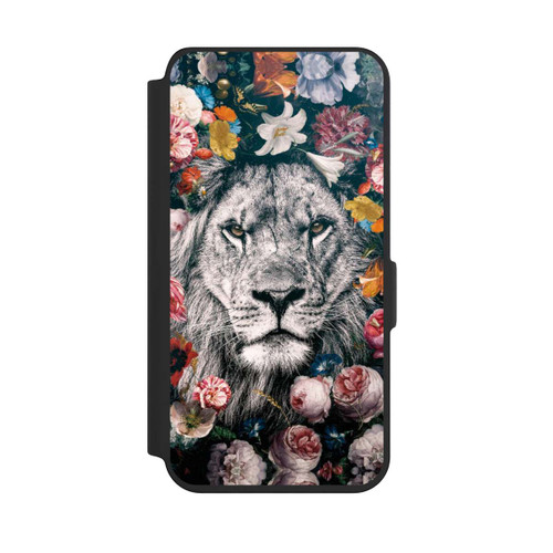 Samsung Galaxy S24 NIVOflip Lion Flowers