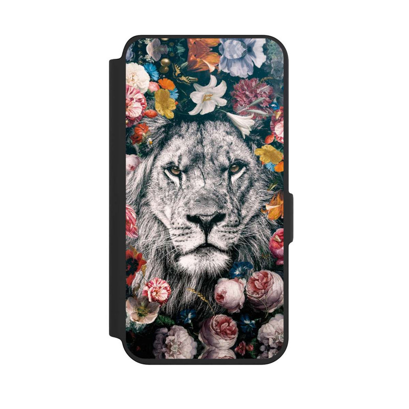 Galaxy S24 NIVOflip Lion Flowers
