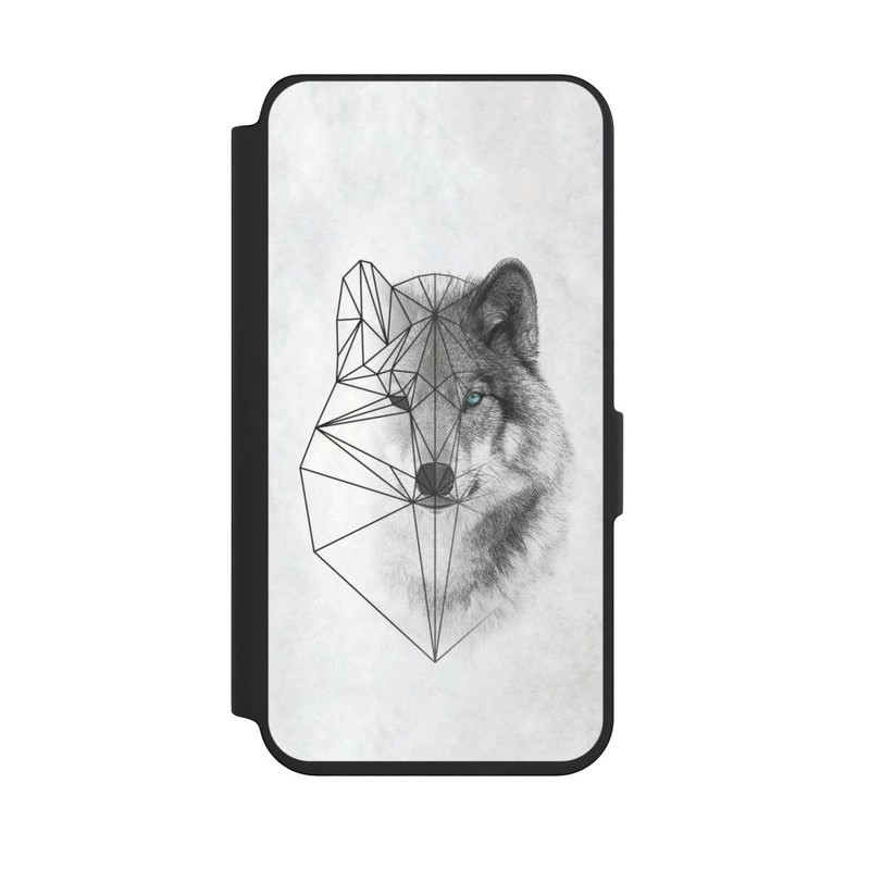 Galaxy S24 NIVOflip Polygonic Wolf
