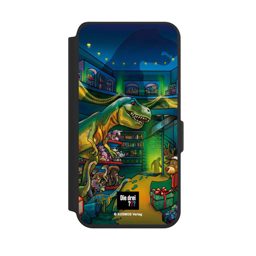 Samsung Galaxy S24 NIVOflip Die Drei Fragezeichen Dino