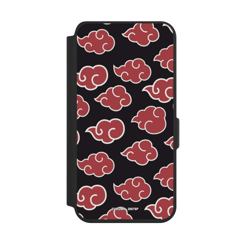 Samsung Galaxy S24 NIVOflip Akatsuki Pattern Black Big