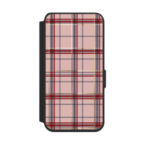 Samsung Galaxy S24 NIVOflip TARTAN PINK