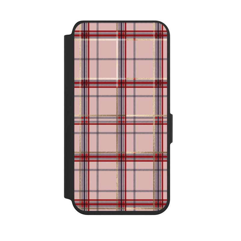 Galaxy S24 NIVOflip TARTAN PINK