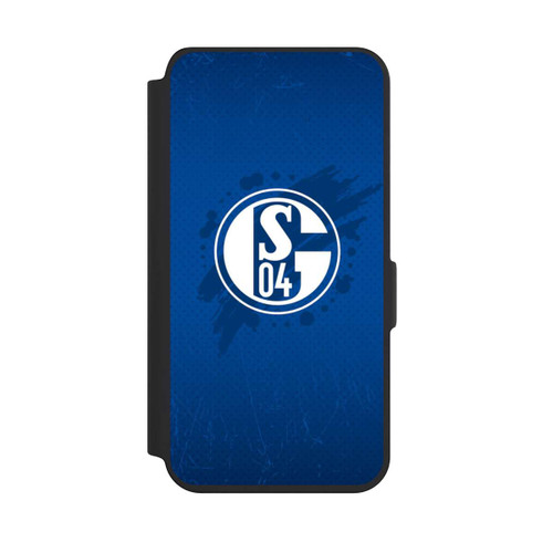 Samsung Galaxy S24 NIVOflip Schalke 04 Farbe Fleck Blau