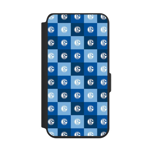 Samsung Galaxy S24 NIVOflip Schalke 04 Muster