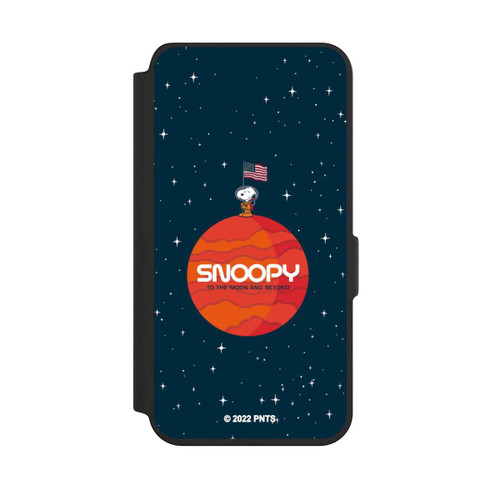 Samsung Galaxy S24 NIVOflip Snoopy Weltraumreisender Orange