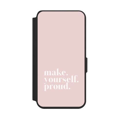 Samsung Galaxy S24 NIVOflip Make Yourself Proud Zitat - Altrosa