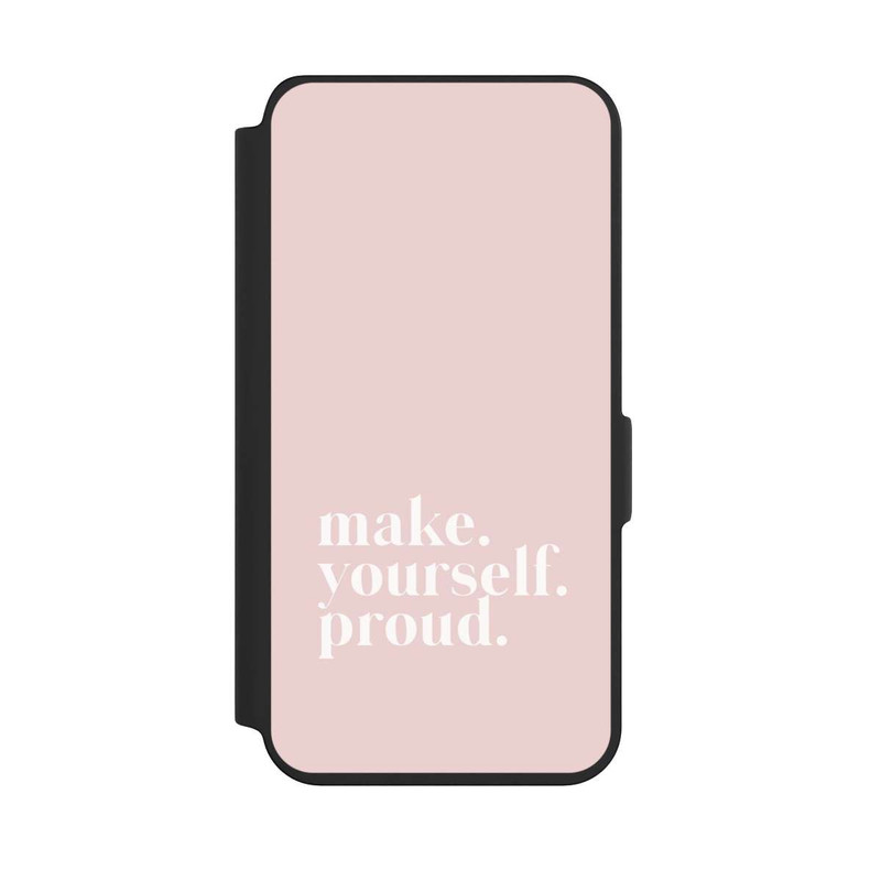 Galaxy S24 NIVOflip Make Yourself Proud Zitat - Altrosa
