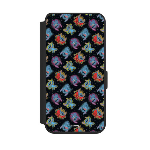 Samsung Galaxy S24 NIVOflip Stitch Pattern Black