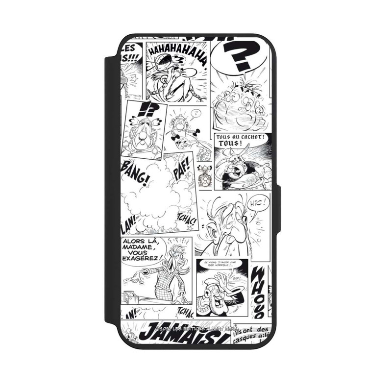 Galaxy S24 NIVOflip BD Astérix Blanc & Noir