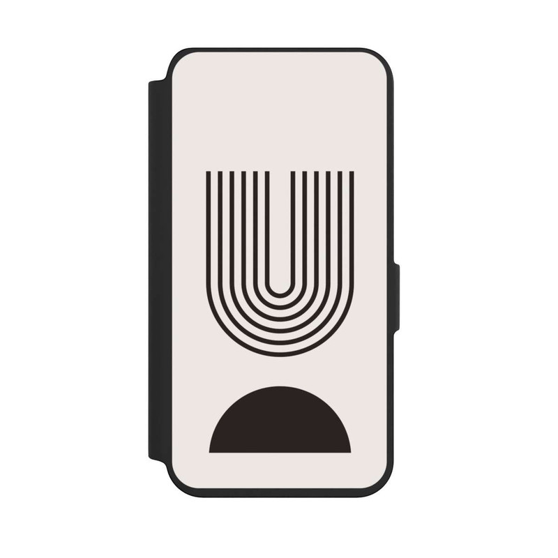 Galaxy S24 NIVOflip Modern Art Black Lines