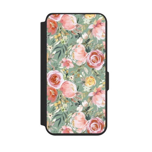 Samsung Galaxy S24 NIVOflip Bouquet de Pivoines Pastelles