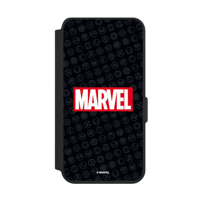 Galaxy S24 NIVOflip Marvel Logo Black Red 