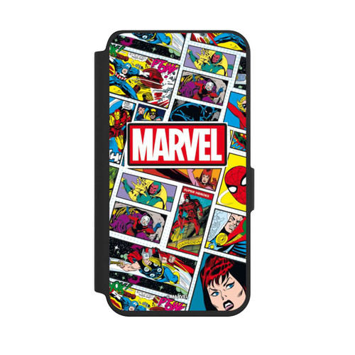 Samsung Galaxy S24 NIVOflip Marvel Comic Pattern